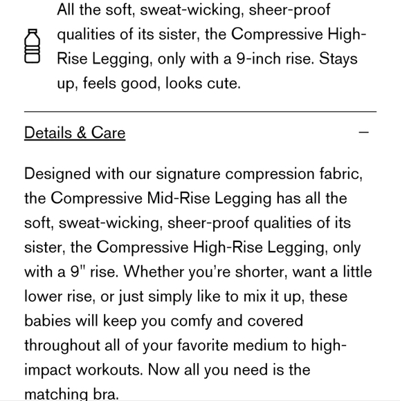 Girlfriend Collective Compressive Leggings Black Women's Small - Picture 9 of 10